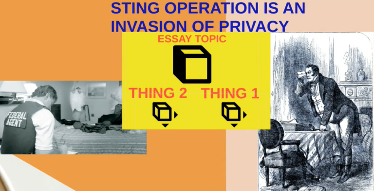 Sting operation election image