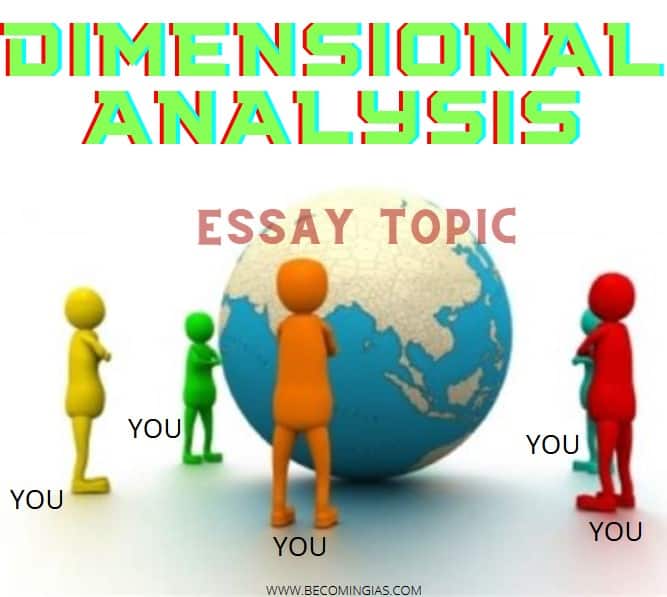 upsc essay dimensional analysis